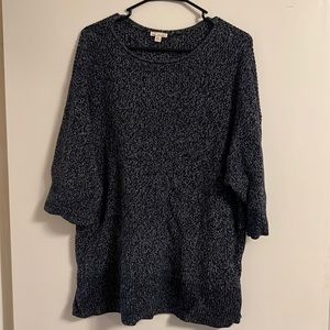 Gap 3/4 length sleeve knit sweater